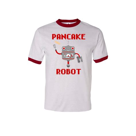 pancake t shirt|pancake robot t shirt.